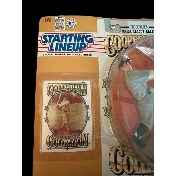 Starting Lineup Lou Gehrig Cooperstown Collection Yankees Vintage - Picture 3 of 4